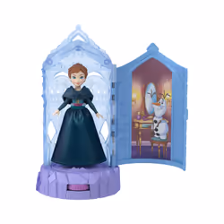 Disney Frozen STORYTIME STACKERS Ice Castle Spin Surprise Doll, Fashion doll, Female, 3 yr(s), Boy/Girl, 88.9 mm, Blue