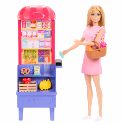 Barbie and Teresa Recipe for Friendship Malibu at the Market Doll and Playset, Fashion doll, Female, 3 yr(s), Girl, Multicolo ...