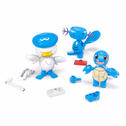 MEGA Pokémon Water-Type Trainer Team Building Toy Kits with 2 Action Figures (79 Pieces) for Kids - Additional view 8