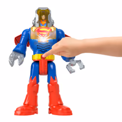 Fisher-Price Imaginext DC Super Friends Superman Insider & Exo Suit Robot with Lights & Sounds, 6 Pieces - Additional view 5