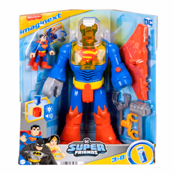 Fisher-Price Imaginext DC Super Friends Superman Insider & Exo Suit Robot with Lights & Sounds, 6 Pieces - Additional view 7