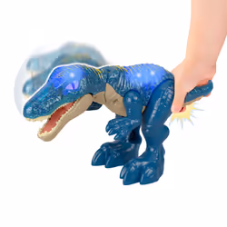 Fisher-Price Imaginext Jurassic World Growl & Glow Baryonyx Dinosaur Toy with Lights Sounds & Chomping Action - Additional view 4