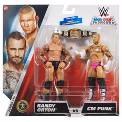 WWE Main Event Showdown Randy Orton vs CM Punk 2-Pack