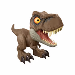 Jurassic World Roar Command Tyrannosaurus Rex Dinosaur Figure Toy, Records, Plays & Roars, T. Rex, 4 yr(s), Brown