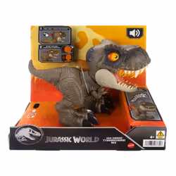 Jurassic World Roar Command Tyrannosaurus Rex Dinosaur Figure Toy, Records, Plays & Roars, T. Rex - Additional view 6