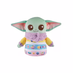 STAR WARS Mandalorian Grogu Plush Holiday Themed Baby Yoda 8 inch (Spring Easter)