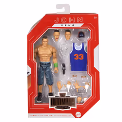 WWE Ultimate Edition John Cena Action Figure & Accessories Set, 6-inch Collectible Superstar, 8 yr(s), Multicolour, Plastic