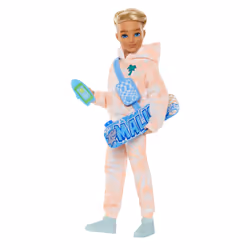 Barbie Dream Besties Ken Fashion Doll with 9 Summer & Skateboard Themed Accessories, Fashion doll, Male, 4 yr(s), Girl, Multi ...