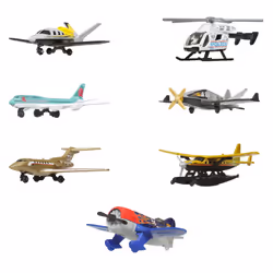 Matchbox Sky Busters , Toy Airplane, Helicopter, Space Shuttle or Jet with Rolling Wheels and/or Spinning Propellers (Styles ...
