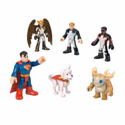 Fisher-Price Imaginext Superman Action Figure Multipack with 6 Collectible 3-inch Characters
