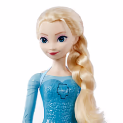 Disney Frozen Toys, Singing Elsa Fashion Doll in Signature Outfit, Sings âLet It Goâ in 4 Languages: English, French, Spanish, Portuguese from