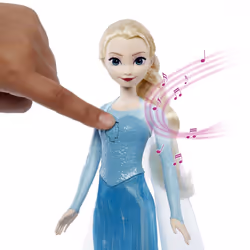 Disney Frozen Toys, Singing Elsa Fashion Doll in Signature Outfit, Sings âLet It Goâ in 4 Languages: English, French, Spanish, Portuguese from