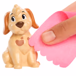 Disney Princess Bathe & Brush Belle Fashion Doll & Dog Figure with Color Change & Accessories - Additional view 4
