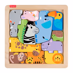 Fisher-Price Wooden Animal Puzzle - Additional view 6