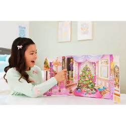 Disney Princess Advent Calendar with 24 Days of Gifts, Including 3 Small Dolls, 3 Friends & 22 Accy - Additional view 2