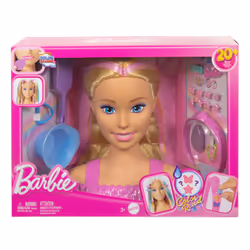 Barbie Doll Styling Head, Blonde Hair with 20+ Hair Styling Accessories - Additional view 6