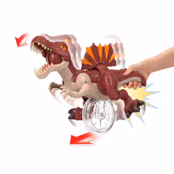 Fisher-Price Imaginext Jurassic World Rebirth Sprinting Spinosaurus Dinosaur Toy with Lunge & Chomp - Additional view 4
