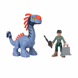 Fisher-Price Imaginext Jurassic World Rebirth Set with 6 Action Figures, Launcher & Accessories - Additional view 8