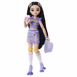 Barbie Dream Besties Renee Roller Skating Fashion Doll, Fashion doll, Female, 4 yr(s), Girl, Multicolour