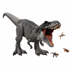 Mattel Jurassic World Rebirth Super Colossal Tyrannosaurus Rex Action Figure, T-Rex Dinosaur Movie Toy - Additional view 5