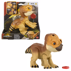 Jurassic World Rebirth Primal Protector Aquilops Dolores Interactive Dinosaur Toy, Attack & Sounds - Additional view 6