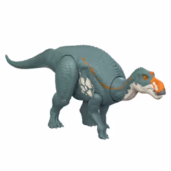 Mattel Jurassic World Rebirth Wild Roar Maiasaura Dinosaur Toy, Tail Controlled Attack Chomp & Sound - Additional view 4