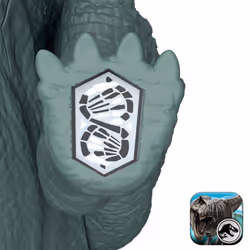 Mattel Jurassic World Rebirth Wild Roar Maiasaura Dinosaur Toy, Tail Controlled Attack Chomp & Sound - Additional view 6