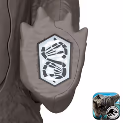 Mattel Jurassic World Rebirth Wild Roar Nasutoceratops Dinosaur Toy, Tail Controlled Attack Chomp & Sound - Additional view 5