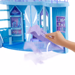Disney Frozen Elsa’s Frozen Ice Palace Castle Playset with Olaf, 5 Play Areas & 21 Accessories - Additional view 3
