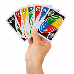Mattel UNO Spin Card Game for Kid, Adult & Family Nights, Classic Play with Spinner - Additional view 5