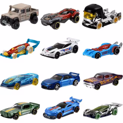 Hot Wheels Toy Cars or Trucks Set of 72 Individually Packaged 1:64 Scale Cars Rescue Vehicles or Trucks (Styles May Vary; M ...