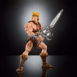 Masters of the Universe Origins 200X Cartoon Collection He-Man Action Figure, MOTU 5.5 Inch Hero Toy - Additional view 3