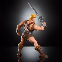 Masters of the Universe Origins 200X Cartoon Collection He-Man Action Figure, MOTU 5.5 Inch Hero Toy - Additional view 5