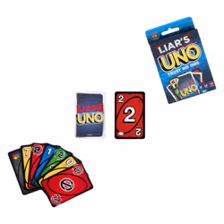 Games Liar’s UNO Card Game for Adults, Kids, Families, Parties & Game Nights, Trick Play & Bluffing - Additional view 4
