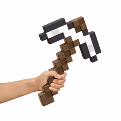 Minecraft Iron Pickaxe Battle Toy, Kid-Sized for Role-Play & Costumes, Inspired by the Video Game - Additional view 2