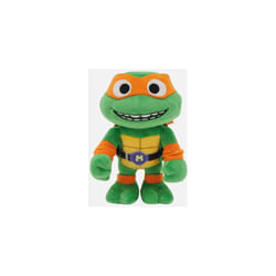 Mattel Teenage Mutant Ninja Turtles: Mutant Mayhem Michelangelo Plush Toy  8 Inch Orange Masked Soft Doll of TMNT Movie Character Michelangelo TMNT