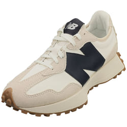 New Balance 327 Womens Fashion Trainers in Off White Navy - 5.5