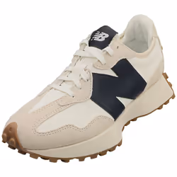 New Balance 327 Womens Fashion Trainers in Off White Navy - 8.5