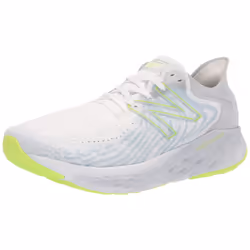 New Balance Womens Fresh Foam 1080 V11 Running Shoe WhiteBleached Lime glo 6 Wide