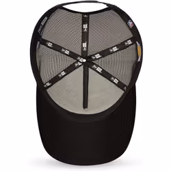 New Era Bob Team Logo Trucker Cap LA Lakers Black / Grey - Additional view 4