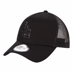 New Era LA Dodgers A-Frame Trucker Cap - Black