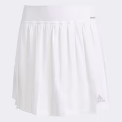 adidas womens Club Tennis Pleated Skirt Dress  White/Grey  X-Small US