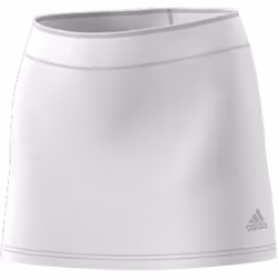 adidas Women's Club Tennis Skirt  White/Grey  Small