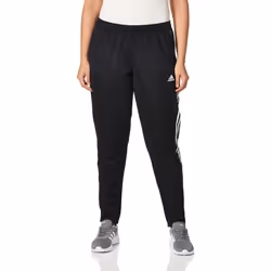 adidas womens Tiro 21 Track Pants Black/White X-Small