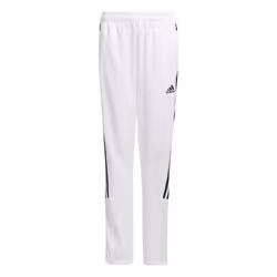 adidas Kids' Tiro Track Pants White/Black X-Large