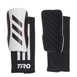 adidas Unisex-Adult Tiro Shin Guards  White/Black/Black  Medium