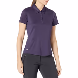 adidas Women's Performance Primegreen Polo Shirt  Purple  X-Large