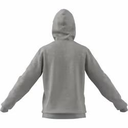 adidas Men's Essentials Fleece Big Logo Hoodie  Medium Grey Heather/Bl