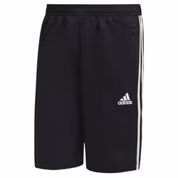adidas Men's Designed 2 Move 3-Stripes Primeblue Shorts  Black/White
