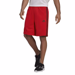 adidas Men's Size Designed 2 Move 3-Stripes Primeblue Shorts Scarlet/